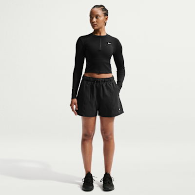 NIKE ウェア ワンショルダー ブラック W+NK1+WVN+SHORT.png